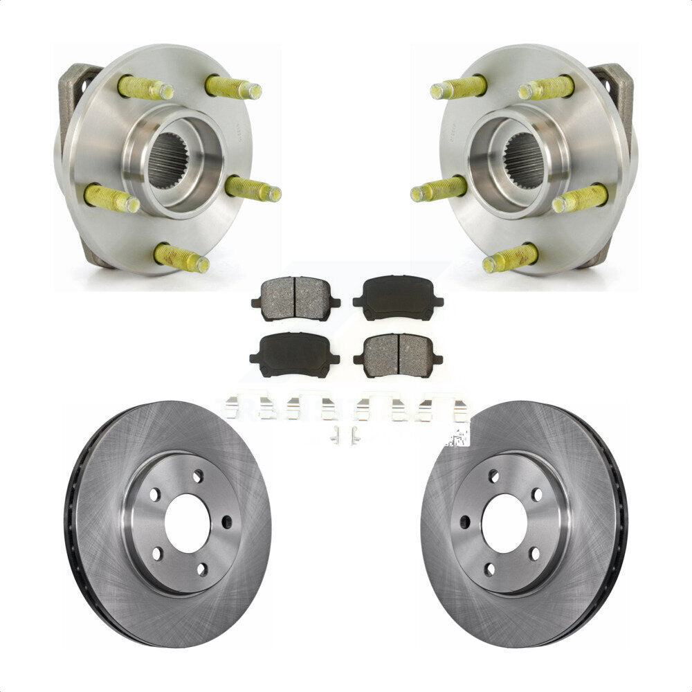 Transit Auto KBB-105623 Wheel Bearing and Hub Assembly for 2006-2007 Chevrolet Malibu, Pontiac G6 - Front product image