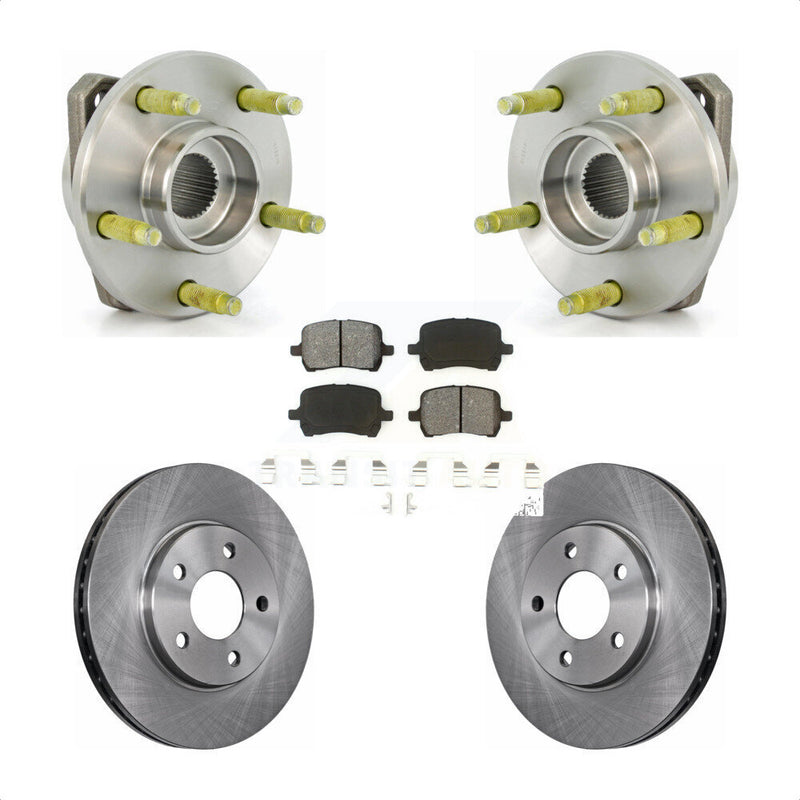 Transit Auto KBB-105623 Wheel Bearing and Hub Assembly for 2006-2007 Chevrolet Malibu, Pontiac G6 - Front product image