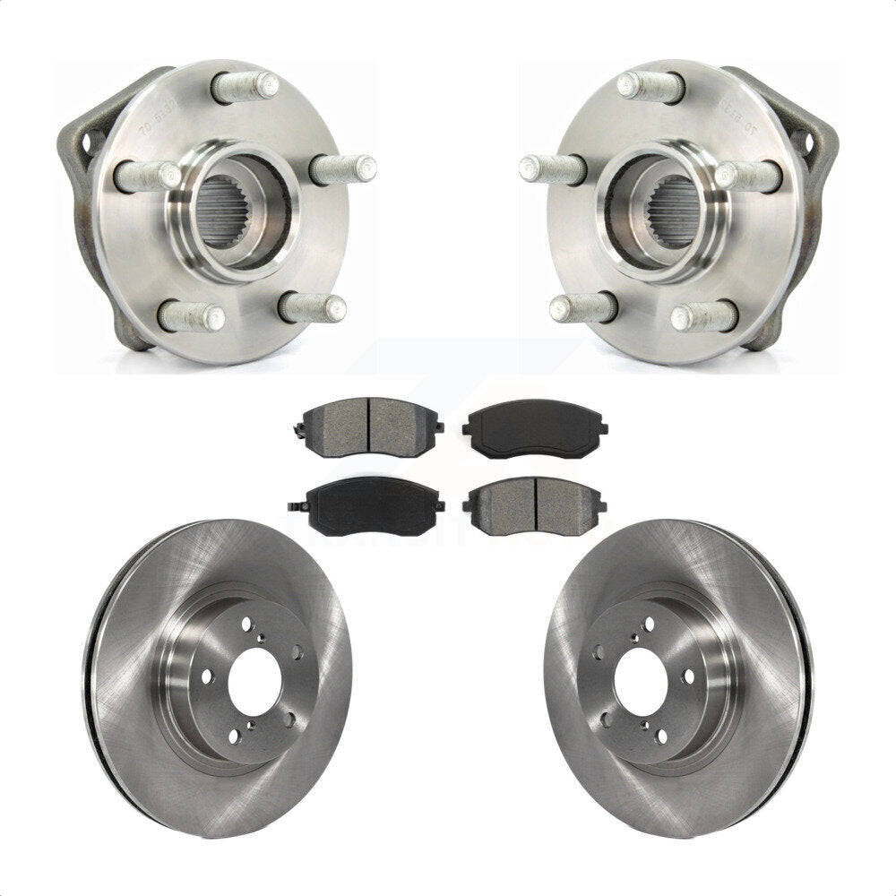 Transit Auto KBB-105628 Wheel Bearing and Hub Assembly for 2005-2010 Subaru Impreza, Subaru Legacy - Front product image
