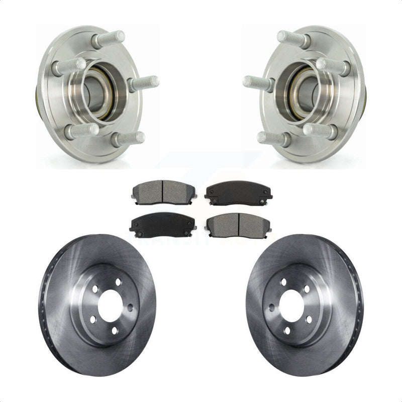 Transit Auto KBB-105642 Wheel Bearing and Hub Assembly for 2005-2014 Chrysler 300, Dodge Charger, Dodge Challenger & more - Front product image