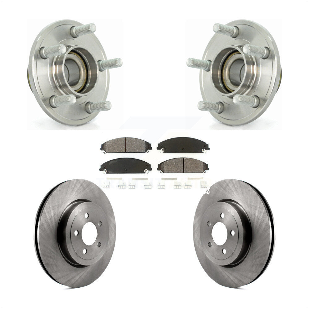 Transit Auto KBB-105643 Wheel Bearing and Hub Assembly for 2005-2014 Chrysler 300, Dodge Challenger, Dodge Charger & more - Front product image