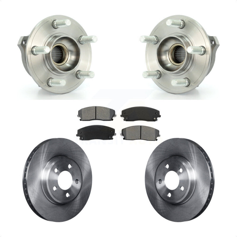 Transit Auto KBB-105645 Wheel Bearing and Hub Assembly for 2007-2023 Chrysler 300, Dodge Charger, Dodge Magnum - Front product image
