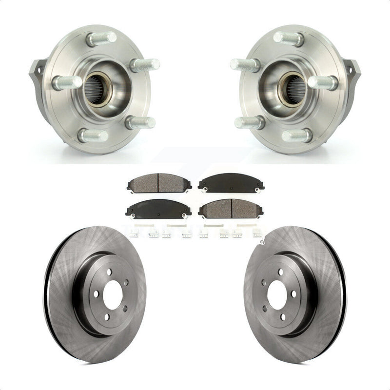 Transit Auto KBB-105646 Wheel Bearing and Hub Assembly for 2005-2023 Dodge Charger, Chrysler 300, Dodge Challenger & more - Front product image
