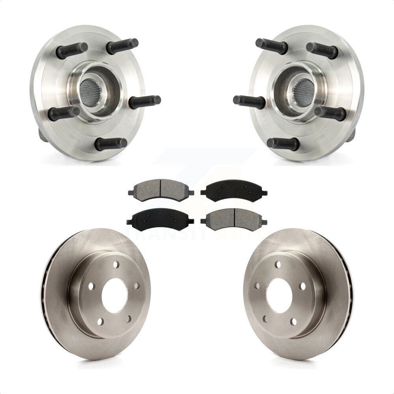 Transit Auto KBB-105649 Wheel Bearing and Hub Assembly for 2005-2010 Mitsubishi Raider, Dodge Dakota - Front product image