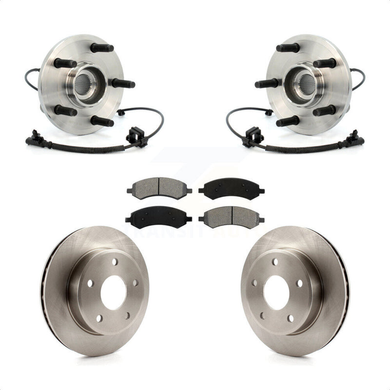 Transit Auto KBB-105650 Wheel Bearing and Hub Assembly for 2005-2011 Ram Dakota, Mitsubishi Raider, Dodge Dakota - Front product image