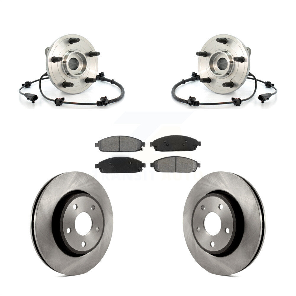 Transit Auto KBB-105652 Wheel Bearing and Hub Assembly for 2005-2010 Jeep Grand Cherokee, Jeep Commander - Front product image