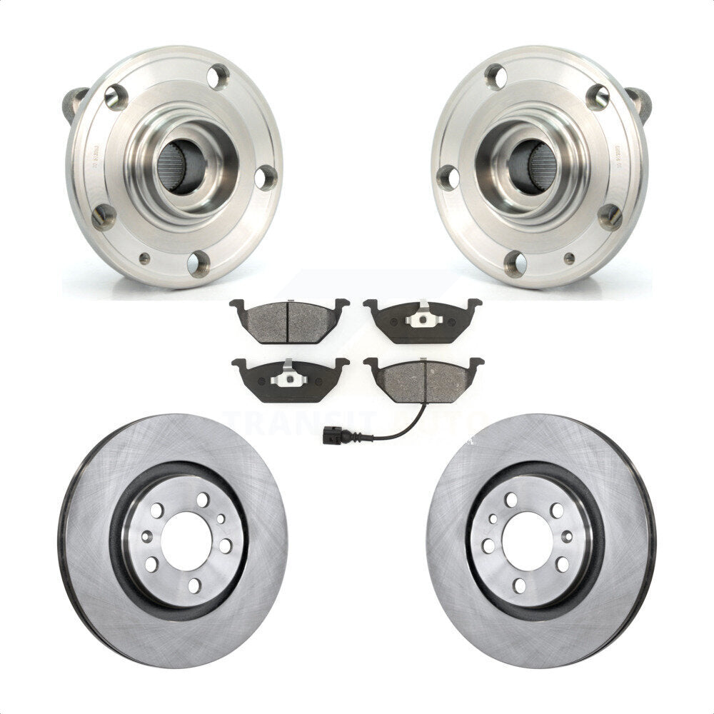 Transit Auto KBB-105662 Wheel Bearing and Hub Assembly for 2005-2009 Volkswagen Jetta City, Volkswagen Jetta - Front product image