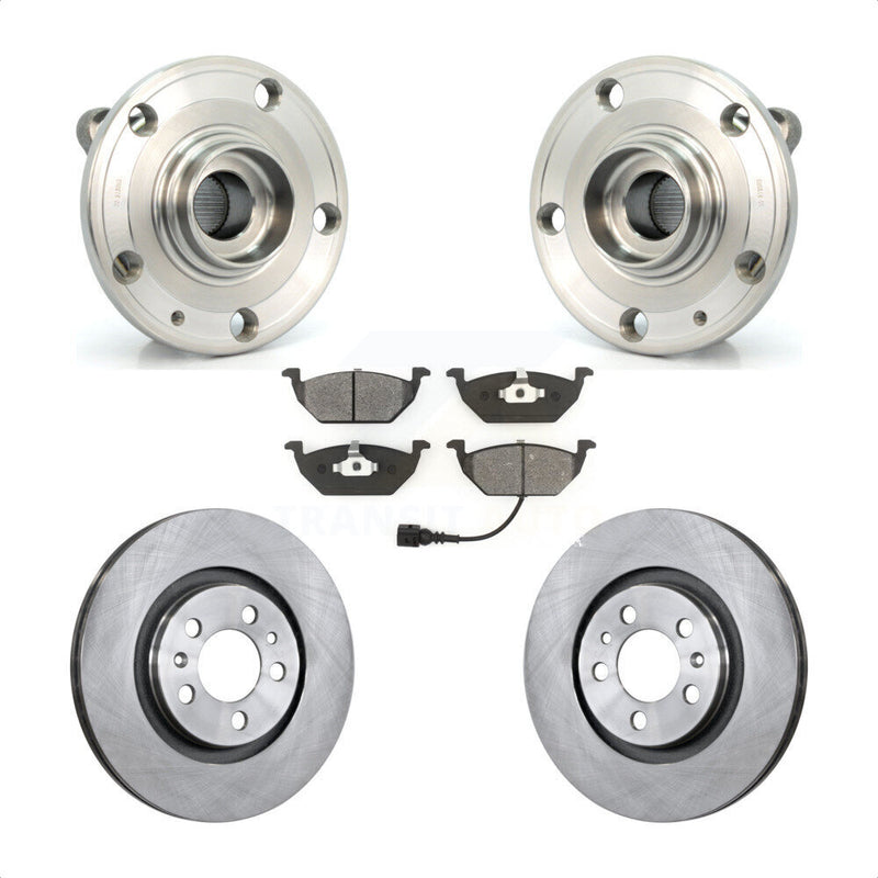 Transit Auto KBB-105662 Wheel Bearing and Hub Assembly for 2005-2009 Volkswagen Jetta City, Volkswagen Jetta - Front product image