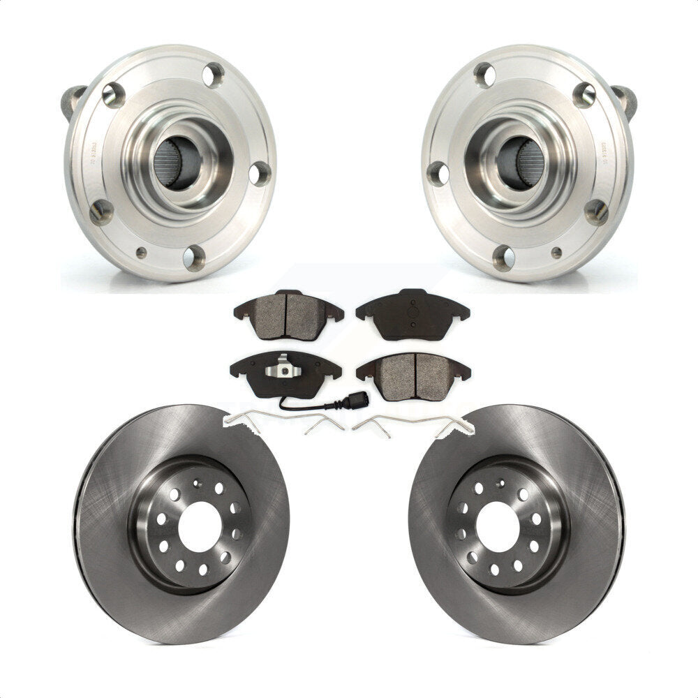 Transit Auto KBB-105665 Wheel Bearing and Hub Assembly for 2005-2019 Volkswagen Beetle, Volkswagen CC, Volkswagen Jetta & more - Front product image