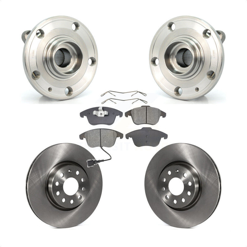 Transit Auto KBB-105666 Wheel Bearing and Hub Assembly for 2009-2020 Volkswagen Tiguan Limited, Audi Q3, Audi Q3 Quattro & more - Front product image