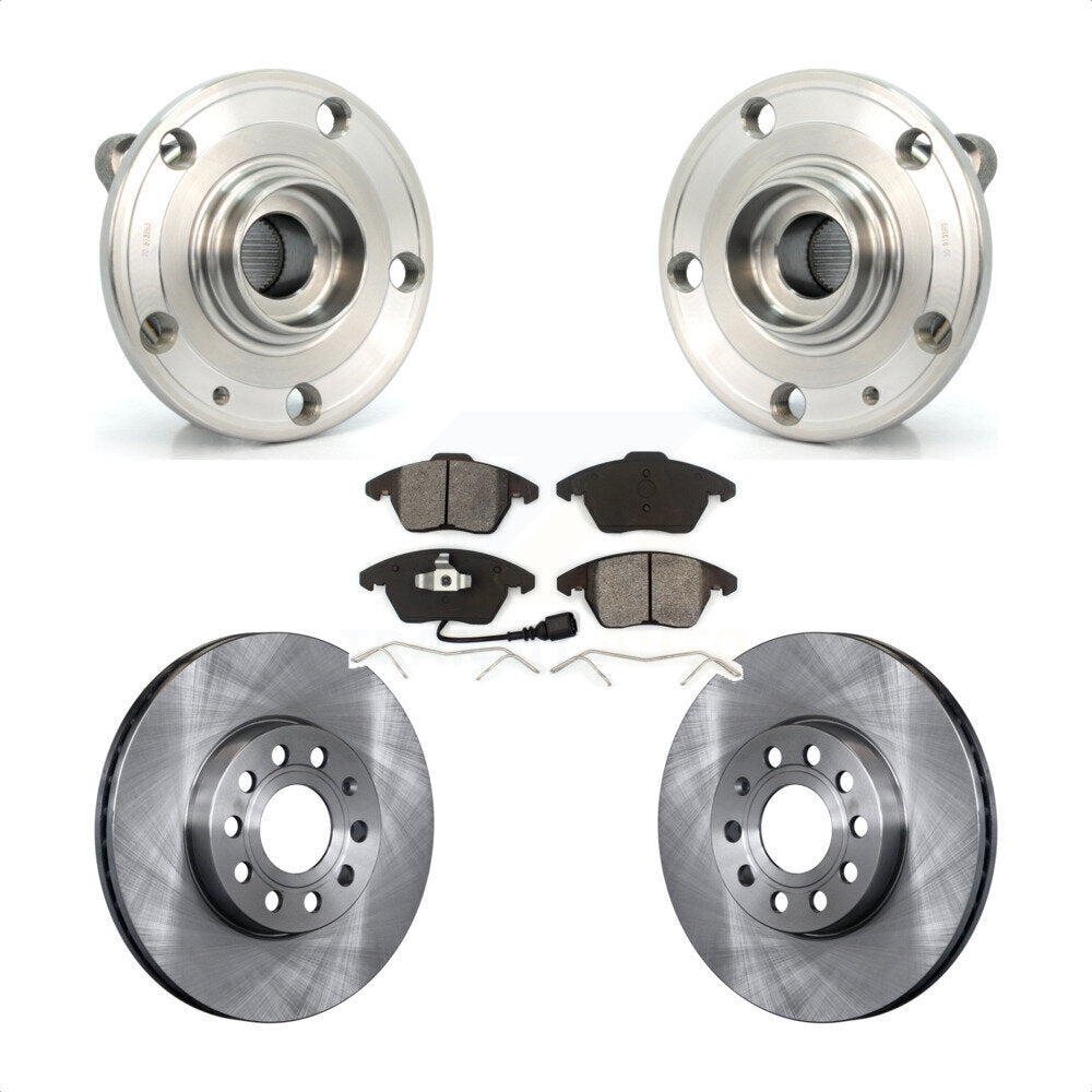 Transit Auto KBB-105667 Wheel Bearing and Hub Assembly for 2005-2019 Volkswagen Beetle, Volkswagen Jetta, Volkswagen GTI & more - Front product image