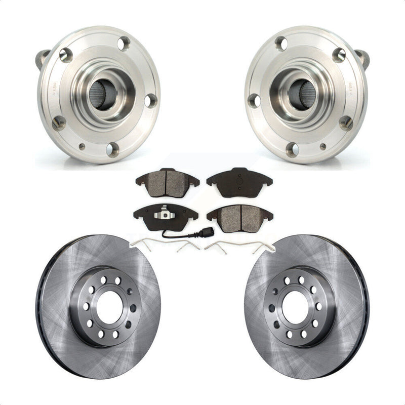 Transit Auto KBB-105667 Wheel Bearing and Hub Assembly for 2005-2019 Volkswagen Beetle, Volkswagen Jetta, Volkswagen GTI & more - Front product image