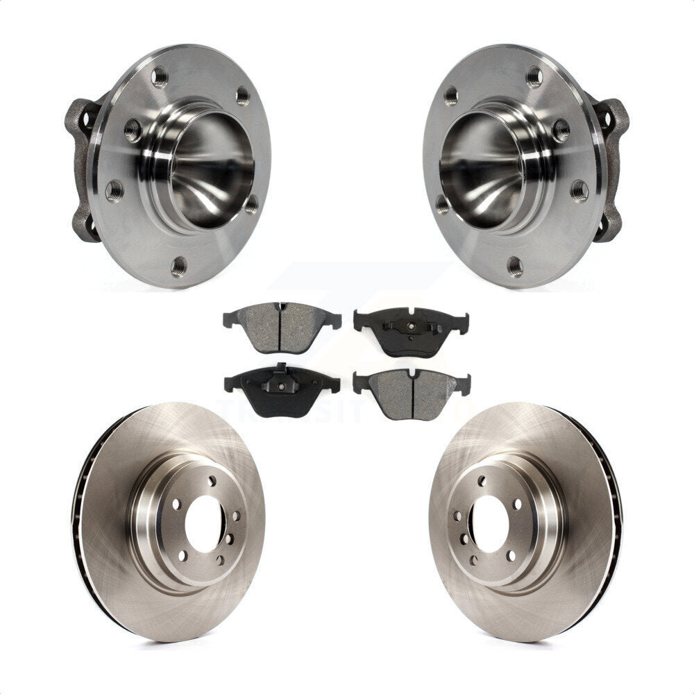 Transit Auto KBB-105676 Wheel Bearing and Hub Assembly for 2007-2013 BMW 335i, BMW 335is, BMW 335d - Front product image