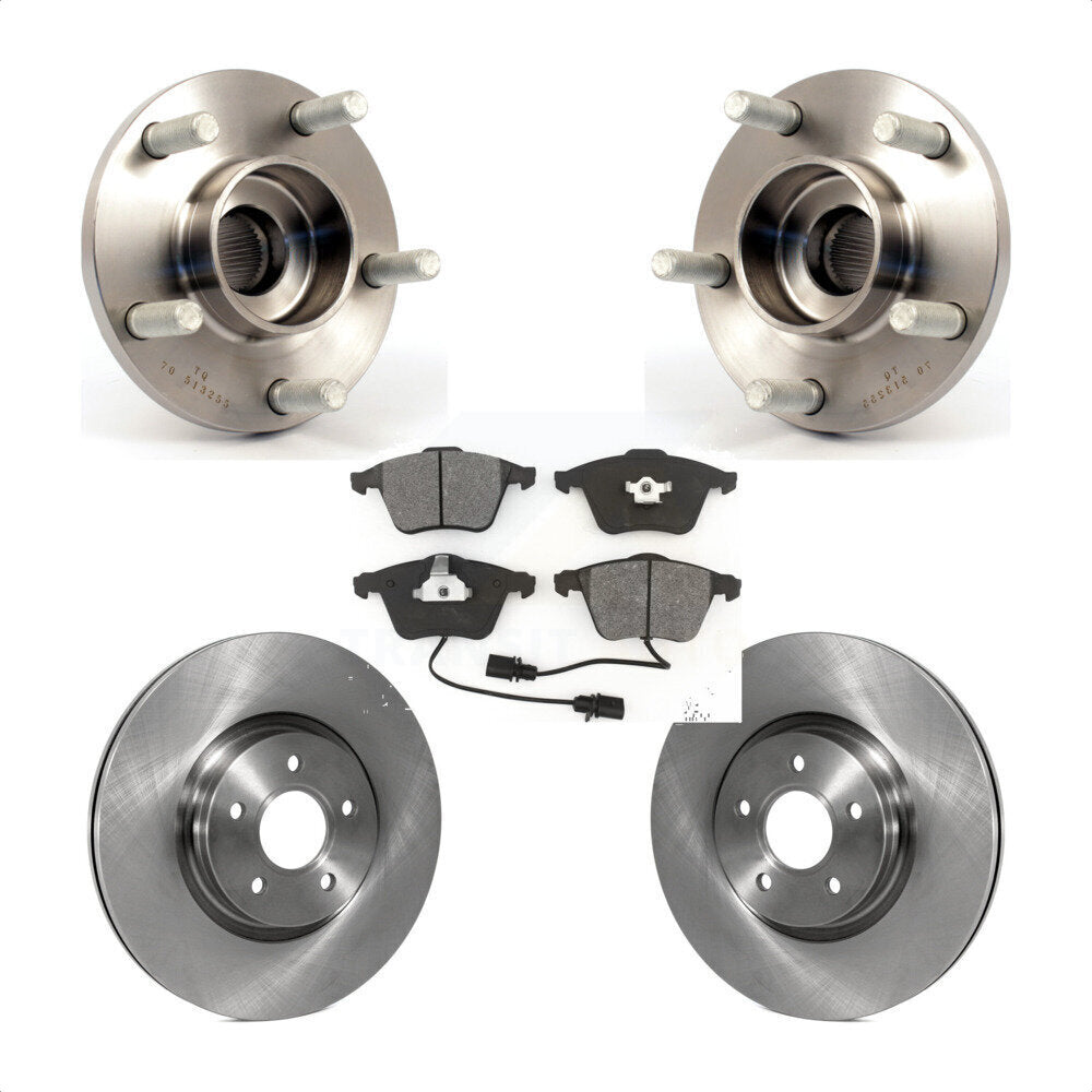 Transit Auto KBB-105679 Wheel Bearing and Hub Assembly for 2004-2013 Volvo C70, Volvo S40, Volvo V50 - Front product image