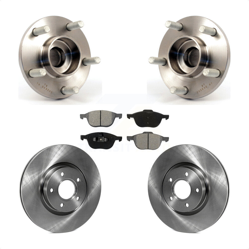 Transit Auto KBB-105680 Wheel Bearing and Hub Assembly for 2004-2013 Volvo C30, Volvo C70, Volvo S40 & more - Front product image