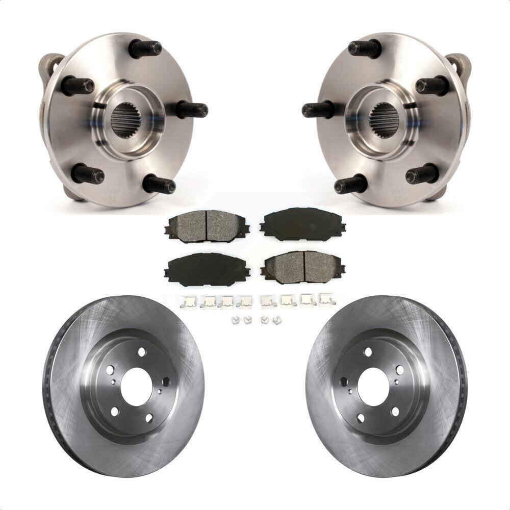 Transit Auto KBB-105681 Wheel Bearing and Hub Assembly for 2006-2018 Toyota Corolla iM, Scion iM, Scion tC & more - Front product image