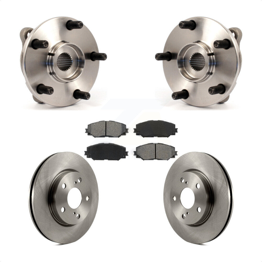 Transit Auto KBB-105682 Wheel Bearing and Hub Assembly for 2006-2018 Toyota Prius V, Lexus HS250h, Toyota RAV4 & more - Front product image