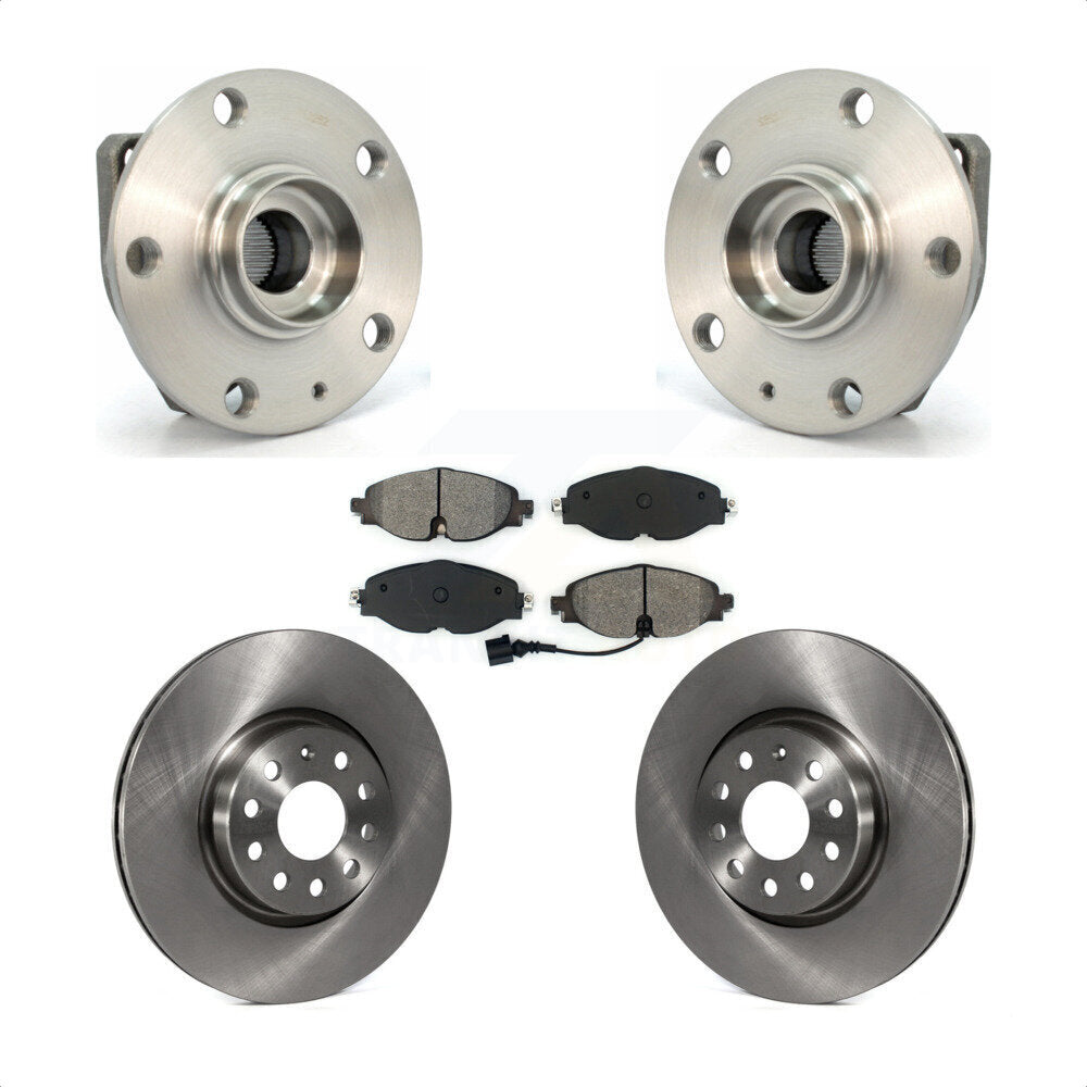 Transit Auto KBB-105689 Wheel Bearing and Hub Assembly for 2017-2019 Volkswagen Golf Alltrack - Front product image