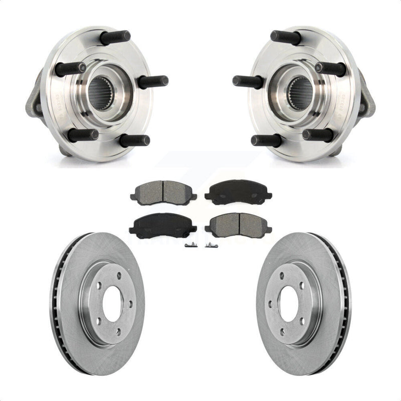 Transit Auto KBB-105692 Wheel Bearing and Hub Assembly for 2009 Dodge Caliber - Front product image