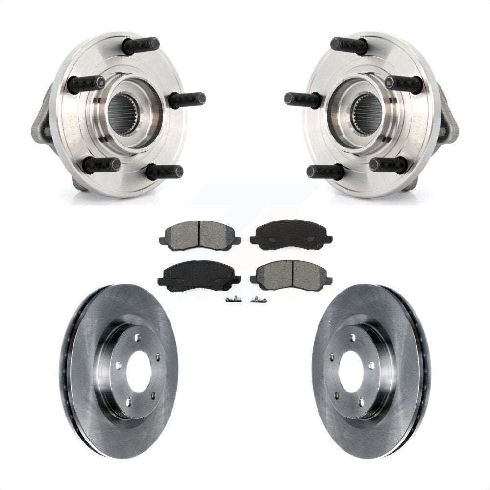 Transit Auto KBB-105693 Wheel Bearing and Hub Assembly for 2007-2014 Chrysler 200, Dodge Avenger, Dodge Caliber & more - Front product image