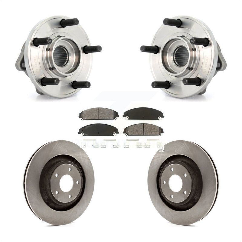 Transit Auto KBB-105694 Wheel Bearing and Hub Assembly for 2009-2014 Chrysler 200, Dodge Avenger, Dodge Caliber - Front product image