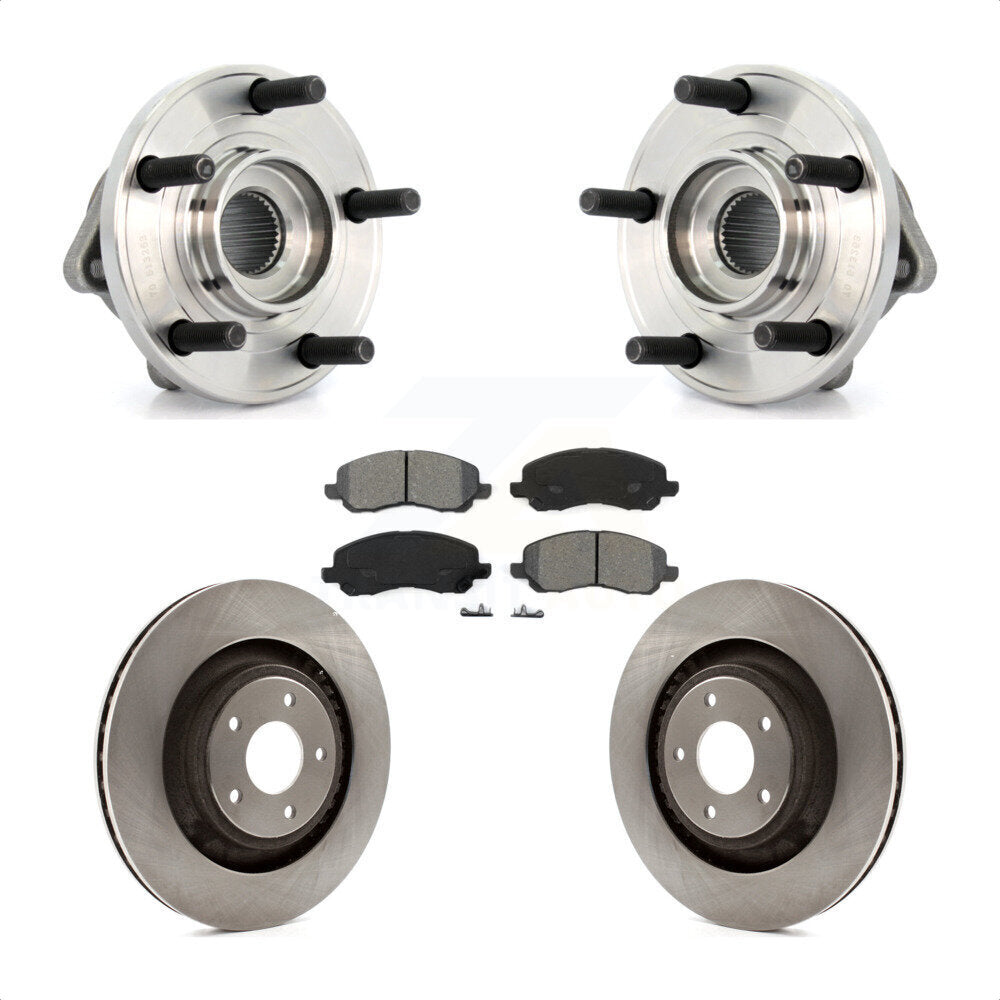 Transit Auto KBB-105695 Wheel Bearing and Hub Assembly for 2009-2012 Chrysler 200, Dodge Avenger, Dodge Caliber - Front product image