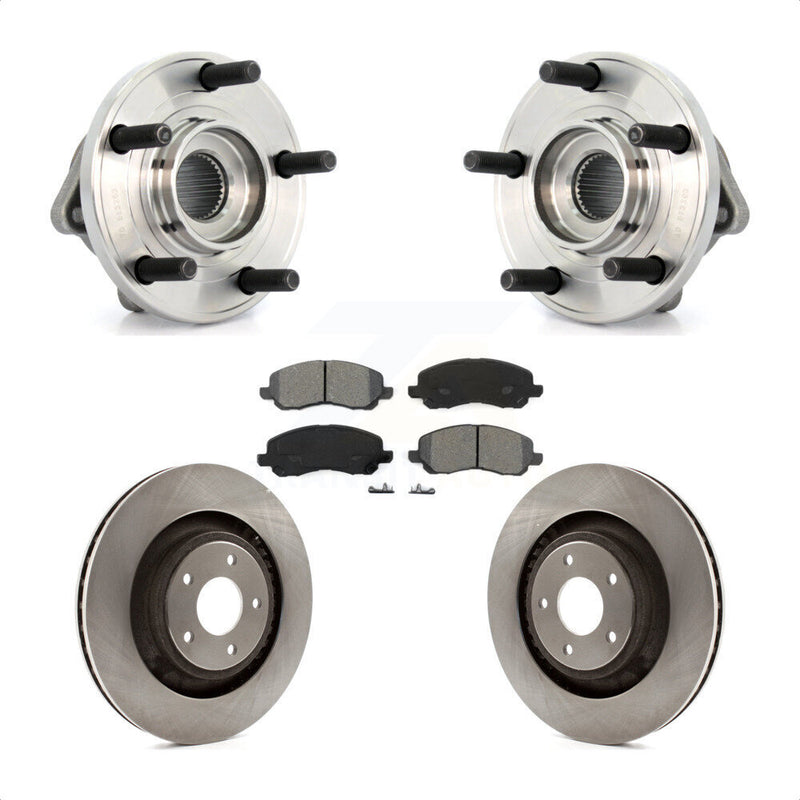 Transit Auto KBB-105695 Wheel Bearing and Hub Assembly for 2009-2012 Chrysler 200, Dodge Avenger, Dodge Caliber - Front product image