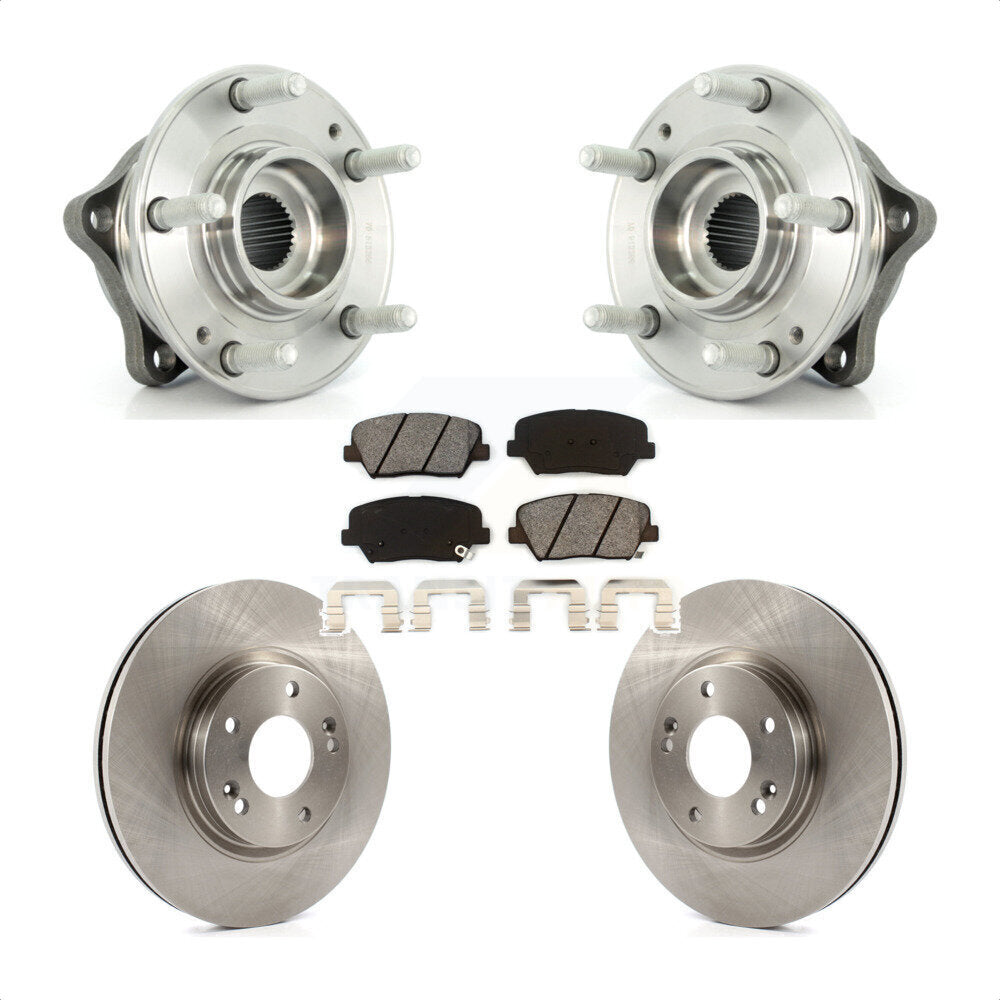 Transit Auto KBB-105700 Wheel Bearing and Hub Assembly for 2010-2013 Kia Sorento, Hyundai Santa Fe - Front product image
