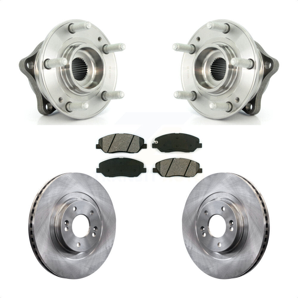 Transit Auto KBB-105701 Wheel Bearing and Hub Assembly for 2013-2015 Hyundai Santa Fe, Hyundai Santa Fe XL - Front product image