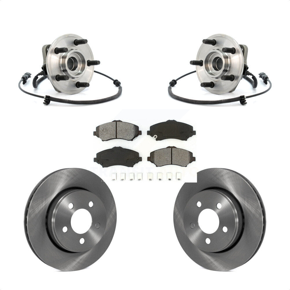 Transit Auto KBB-105708 Wheel Bearing and Hub Assembly for 2007-2012 Dodge Nitro, Jeep Liberty - Front product image
