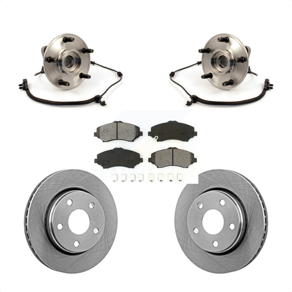 Transit Auto KBB-105712 Wheel Bearing and Hub Assembly for 2007-2010 Jeep Wrangler - Front product image
