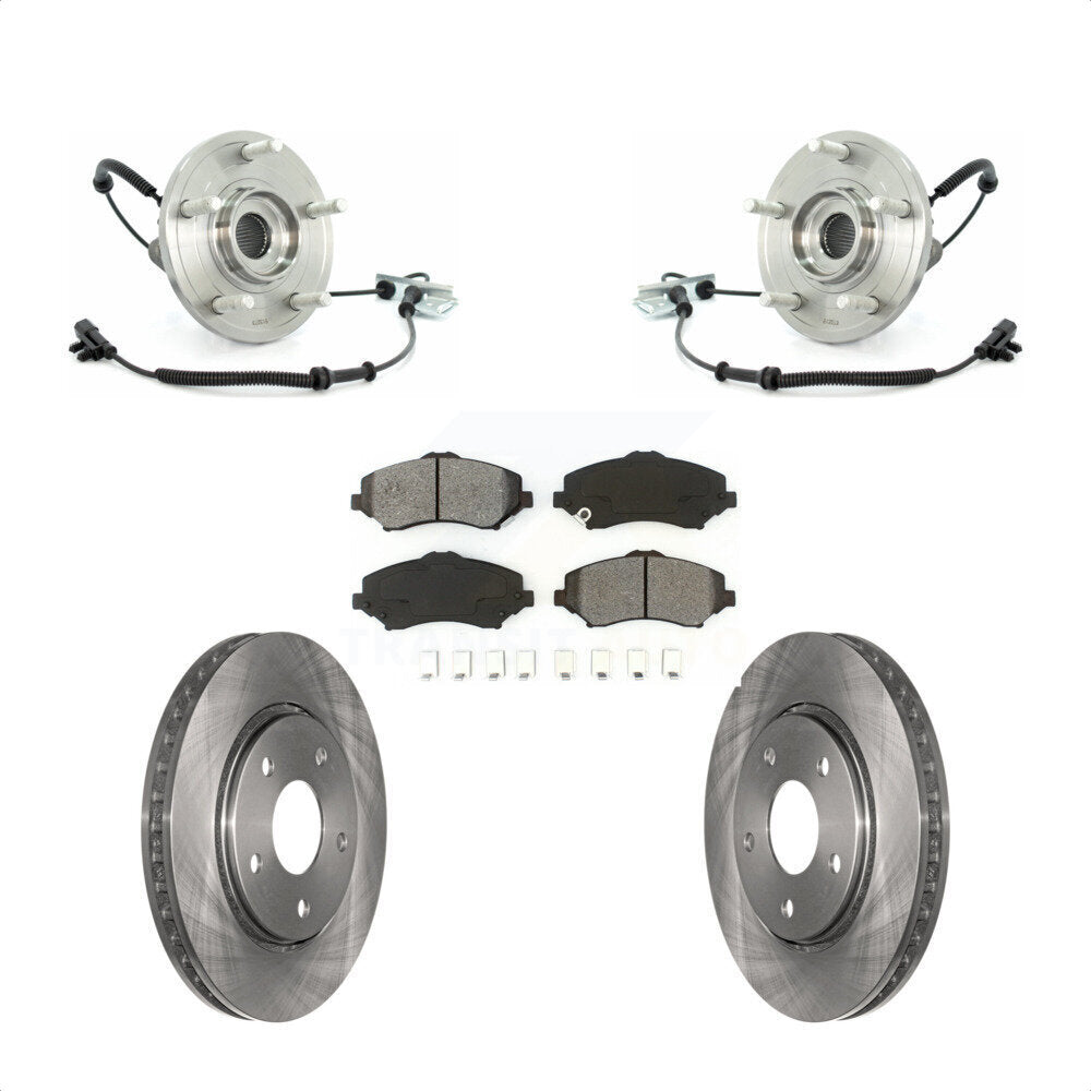Transit Auto KBB-105713 Wheel Bearing and Hub Assembly for 2008-2012 Volkswagen Routan, Chrysler Town & Country, Dodge Grand Caravan - Front product image