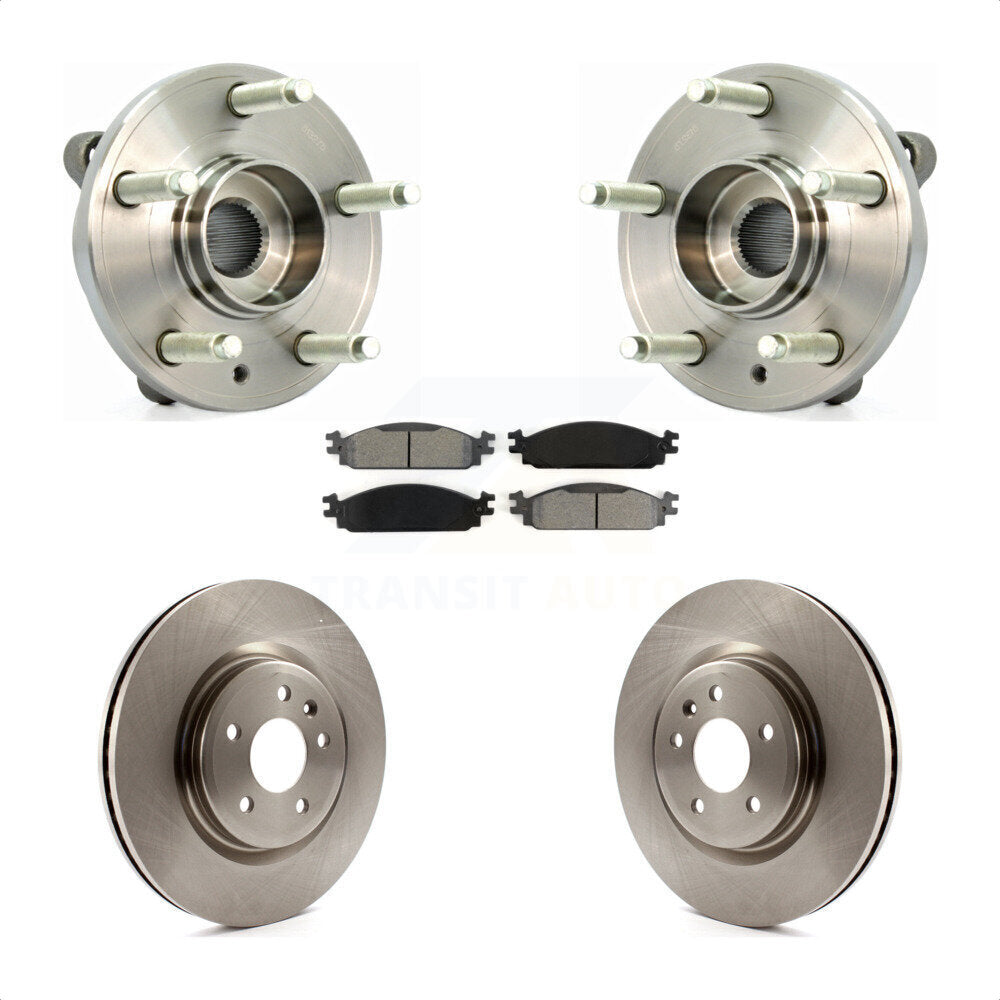 Transit Auto KBB-105719 Wheel Bearing and Hub Assembly for 2009-2010 Lincoln MKS - Front product image