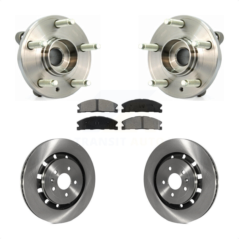 Transit Auto KBB-105721 Wheel Bearing and Hub Assembly for 2012-2019 Ford Taurus, Lincoln MKS, Lincoln MKT & more - Front product image