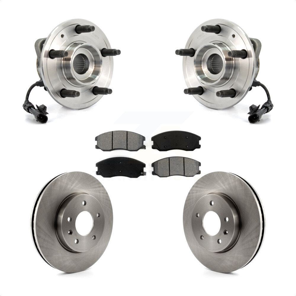 Transit Auto KBB-105722 Wheel Bearing and Hub Assembly for 2007-2015 Chevrolet Captiva Sport, Saturn Vue, Chevrolet Equinox & more - Front product image