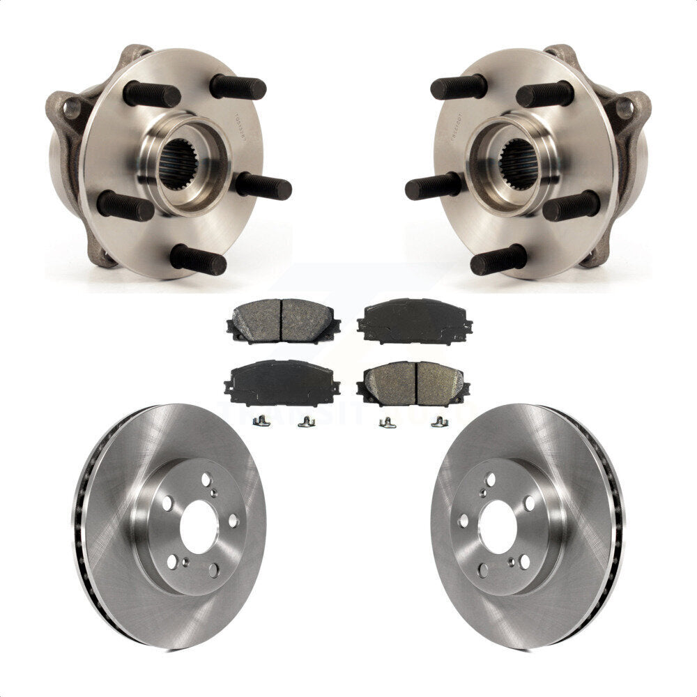 Transit Auto KBB-105737 Wheel Bearing and Hub Assembly for 2010-2017 Toyota Prius Plug-In, Lexus CT200h, Toyota Prius - Front product image