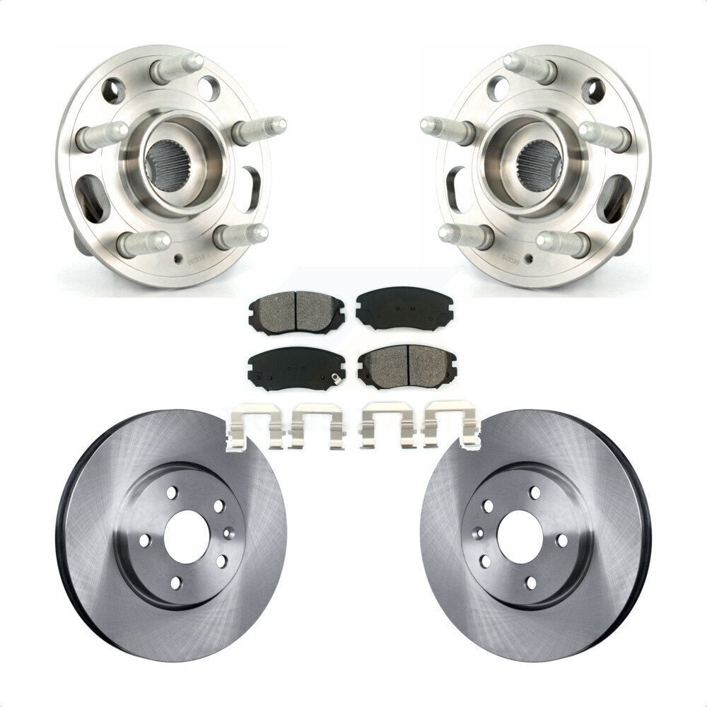 Transit Auto KBB-105743 Wheel Bearing and Hub Assembly for 2010-2020 GMC Terrain, Chevrolet Malibu Limited, Chevrolet Impala & more - Front product image