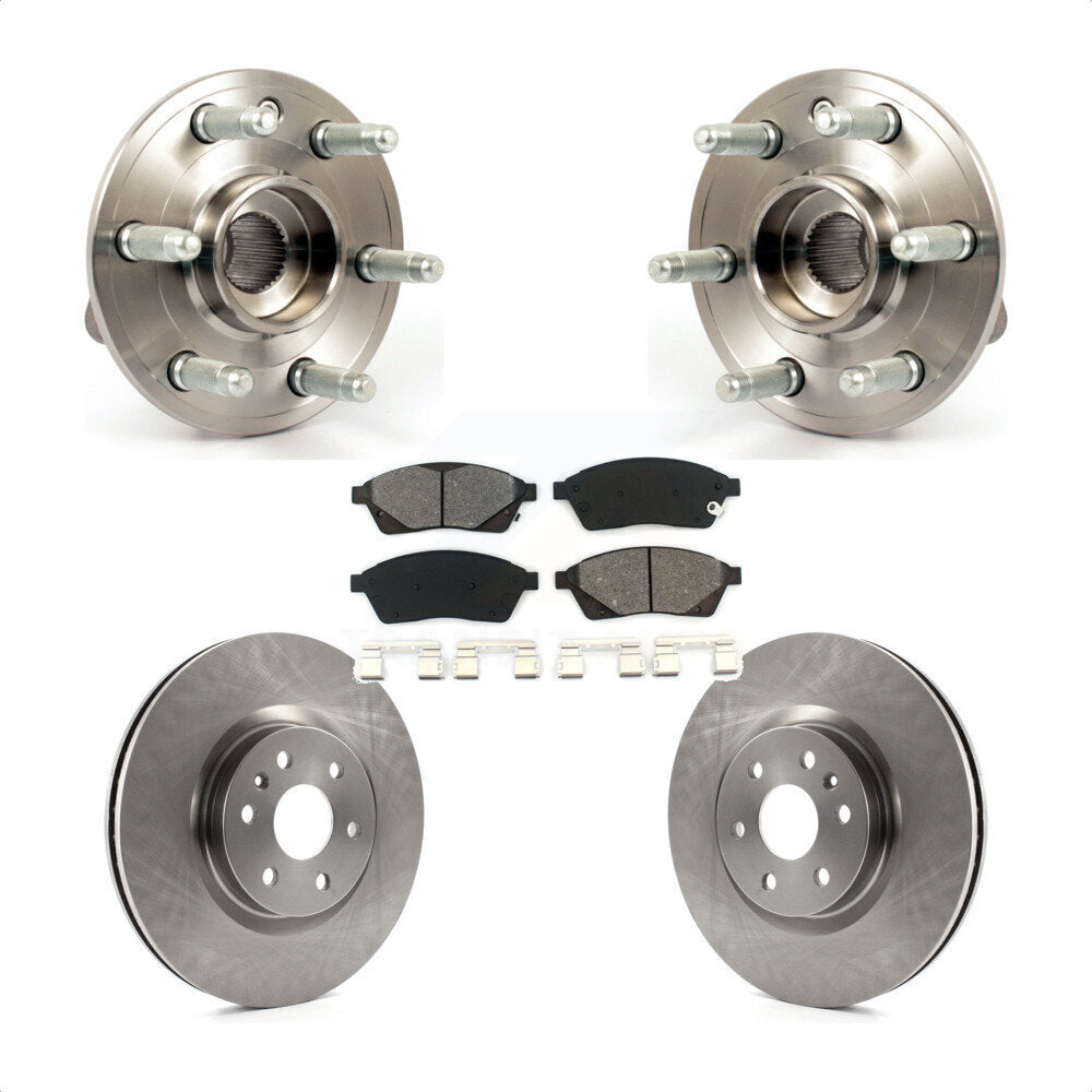 Transit Auto KBB-105746 Wheel Bearing and Hub Assembly for 2010-2016 Saab 9-4X, Cadillac SRX - Front product image