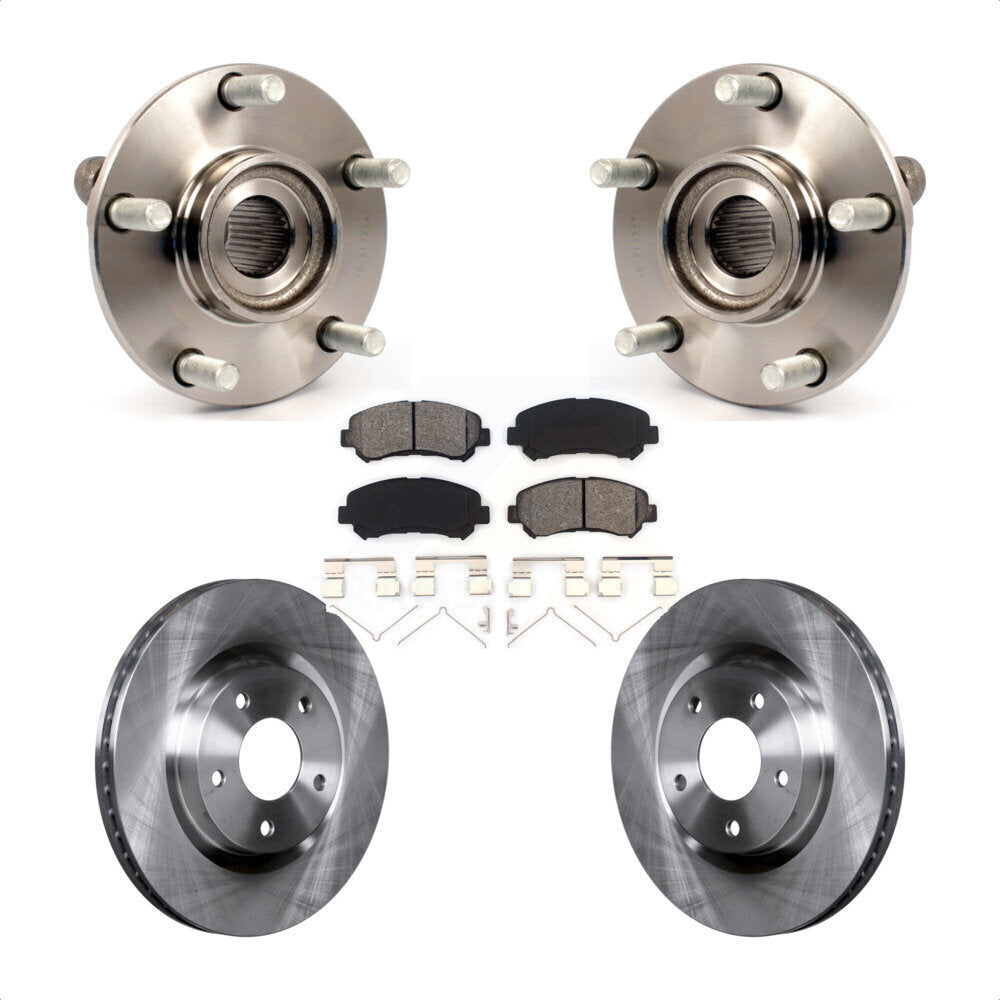 Transit Auto KBB-105760 Wheel Bearing and Hub Assembly for 2008-2015 Nissan Rogue Select, Nissan Rogue - Front product image