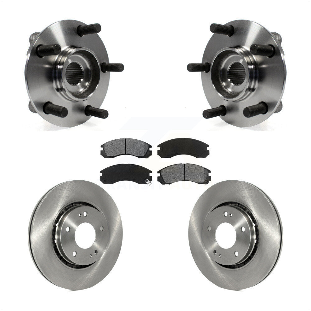 Transit Auto KBB-105765 Wheel Bearing and Hub Assembly for 2010-2011 Mitsubishi Lancer - Front product image