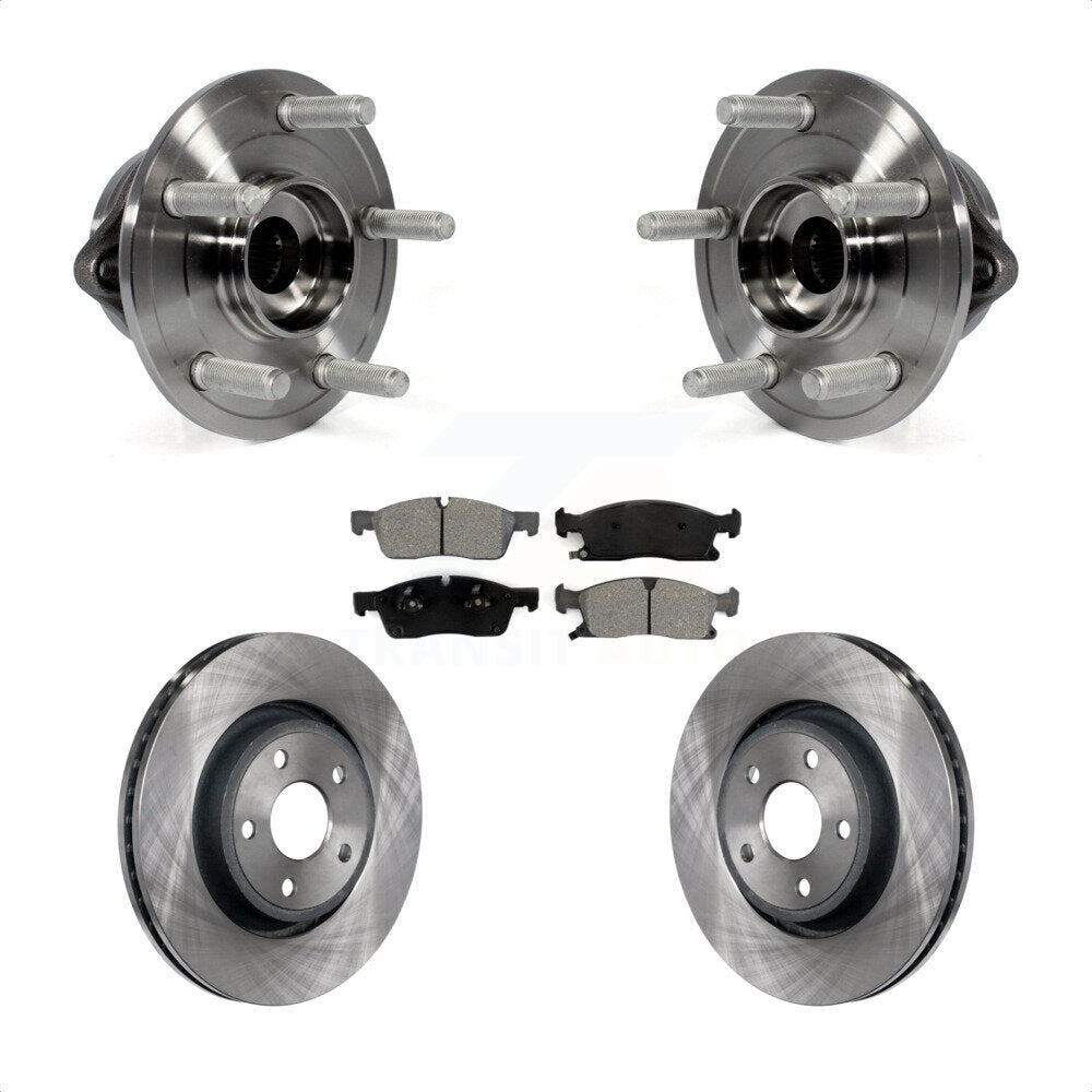 Transit Auto KBB-105788 Wheel Bearing and Hub Assembly for 2011-2024 Jeep Grand Cherokee WK, Dodge Durango, Jeep Grand Cherokee - Front product image