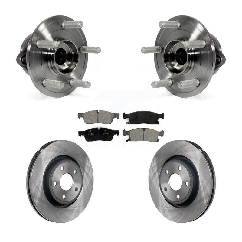 Transit Auto KBB-105788 Wheel Bearing and Hub Assembly for 2011-2024 Jeep Grand Cherokee WK, Dodge Durango, Jeep Grand Cherokee - Front product image