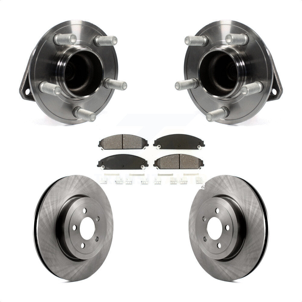 Transit Auto KBB-105790 Wheel Bearing and Hub Assembly for 2012-2023 Dodge Charger, Chrysler 300, Dodge Challenger - Front product image