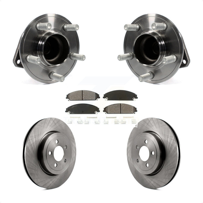 Transit Auto KBB-105790 Wheel Bearing and Hub Assembly for 2012-2023 Dodge Charger, Chrysler 300, Dodge Challenger - Front product image