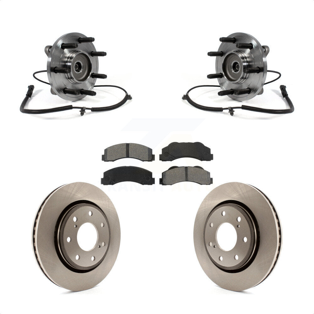 Transit Auto KBB-105792 Wheel Bearing and Hub Assembly for 2010-2014 Ford F-150 - Front product image