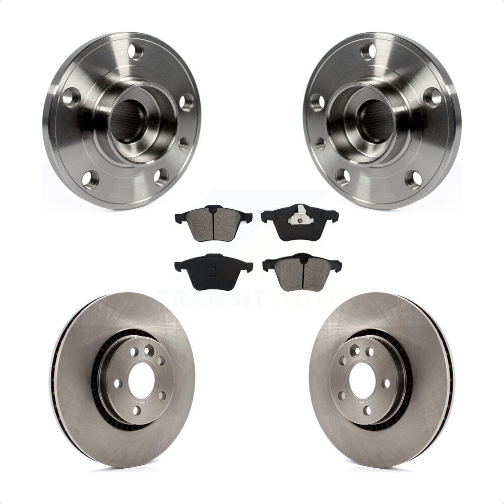 Transit Auto KBB-105793 Wheel Bearing and Hub Assembly for 2007-2018 Volvo S60, Volvo S60 Cross Country, Volvo S80 & more - Front product image