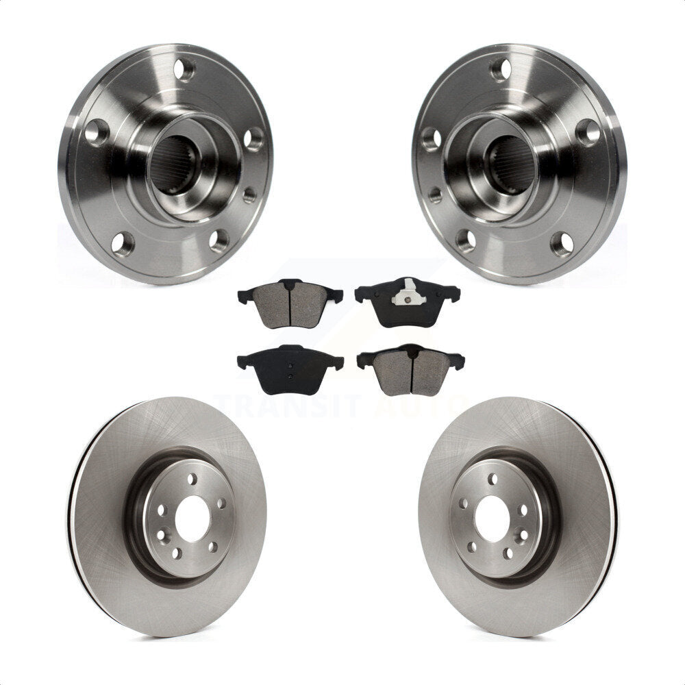 Transit Auto KBB-105794 Wheel Bearing and Hub Assembly for 2007-2018 Volvo S60, Volvo S80, Volvo V60 & more - Front product image