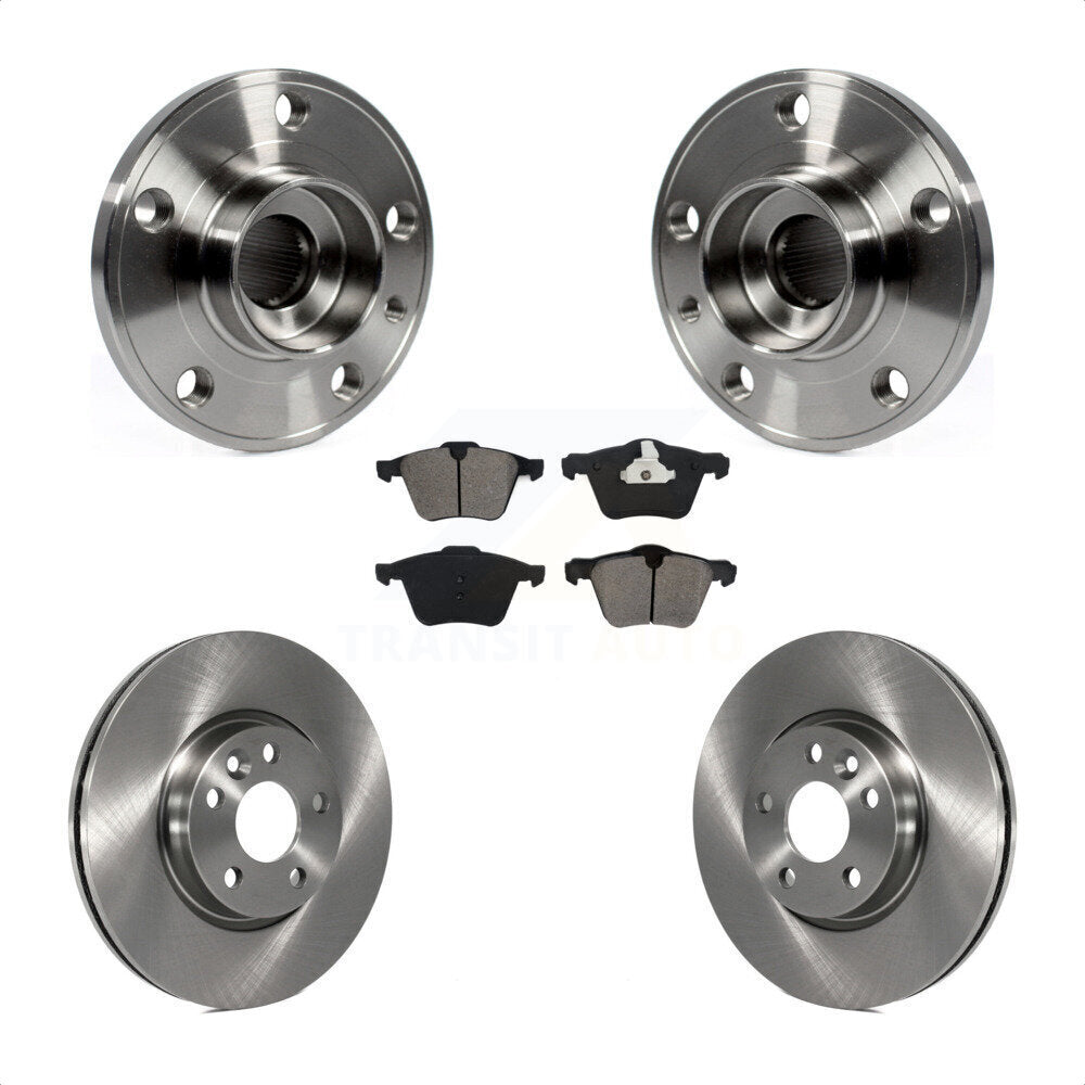 Transit Auto KBB-105795 Wheel Bearing and Hub Assembly for 2008 Volvo V70 - Front product image