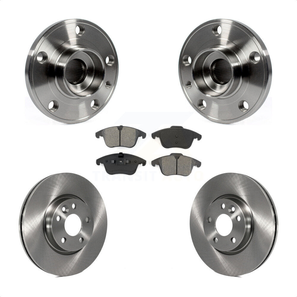 Transit Auto KBB-105796 Wheel Bearing and Hub Assembly for 2007-2018 Volvo S60, Volvo S80, Volvo V60 & more - Front product image