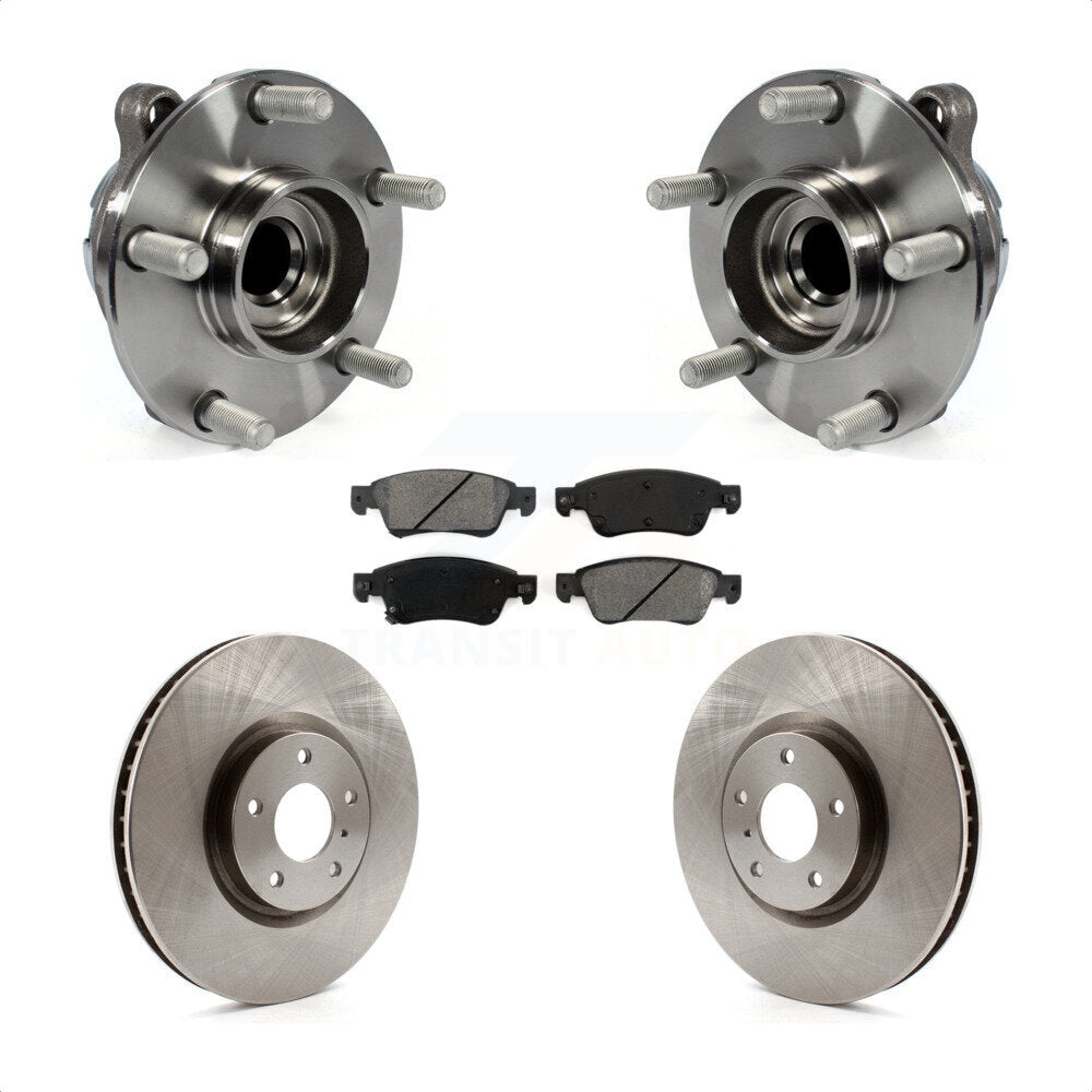 Transit Auto KBB-105805 Wheel Bearing and Hub Assembly for 2007-2015 INFINITI Q60, INFINITI G37, INFINITI G35 - Front product image